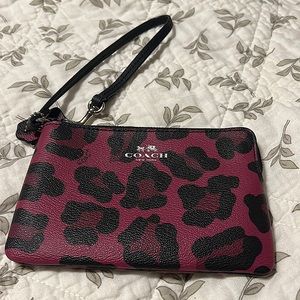 Coach Ocelot Wristlet
